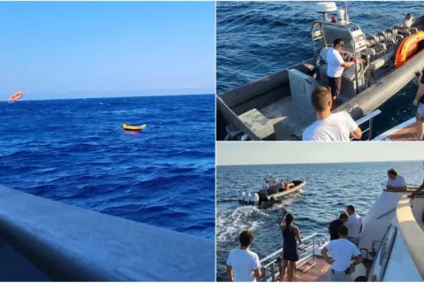 Dječak dva dana plutao na gumenjaku, spasio ga hrvatski kapetan: &#39;Odmah je nazvao mamu i rekao da je živ&#39;