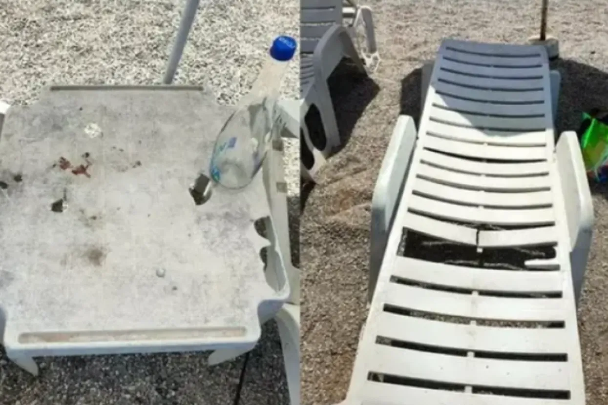 O&scaron;tećena ležaljka i rupičasti stolić koji su prizvali sjećanje na Tita