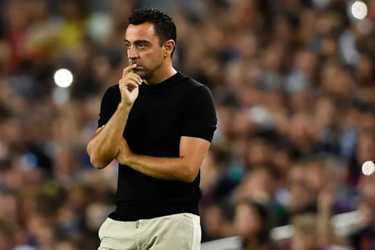 Trener Barcelone Xavi