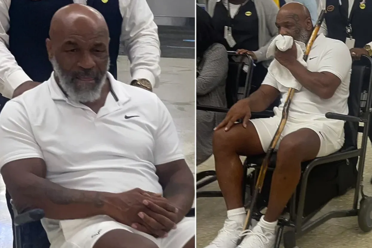 Mike Tyson u invalidskim kolicima