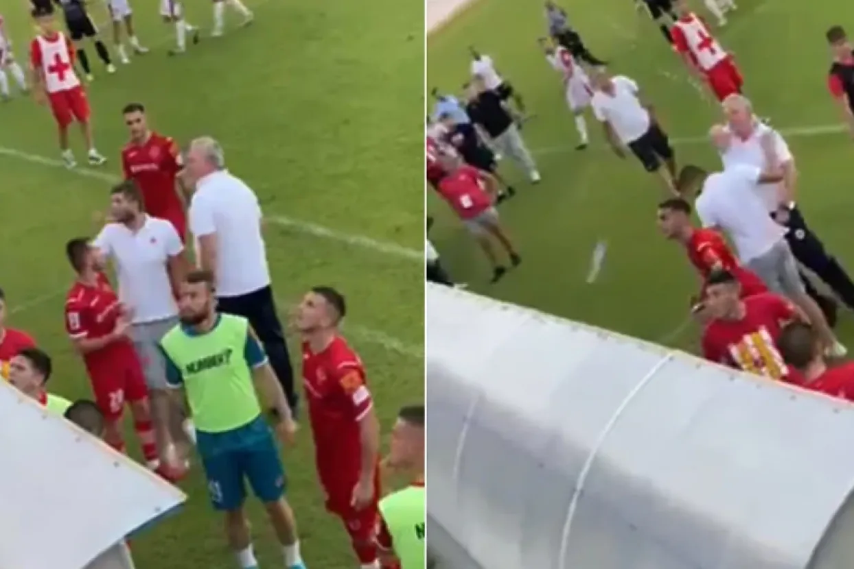 Amar Osim u sukobu s navijačem