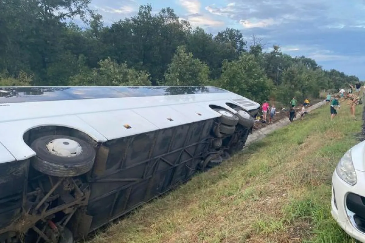 Autobus pun djece iz Srbije prevrnuo se u Bugarskoj