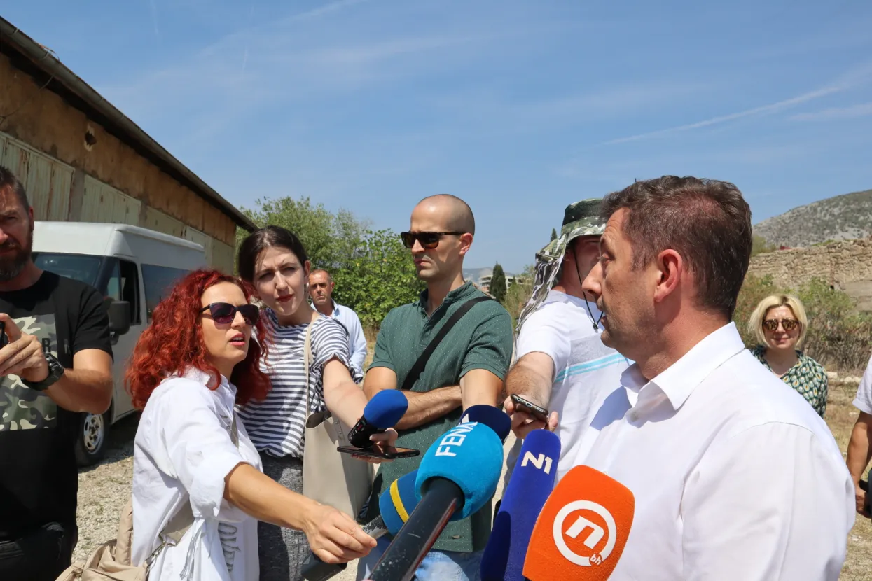 Gradonačelnik Mostara i premijer Federacije BiH obi&scaron;li su lokaciju budućeg olimpijskog bazena u Mostaru