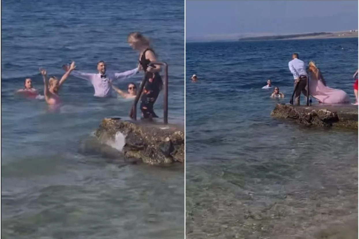 "Mokra" svadba na Viru