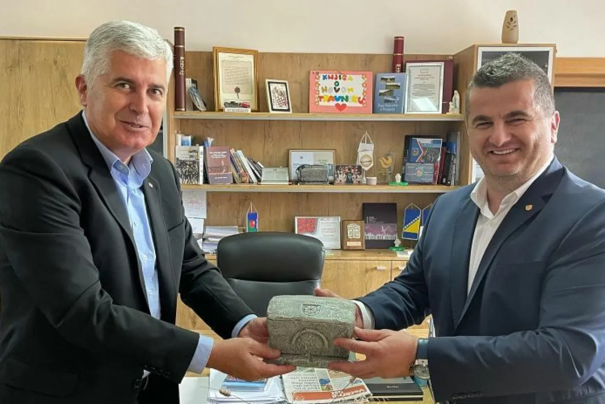 Dragan Čović i Stjepan Dujo