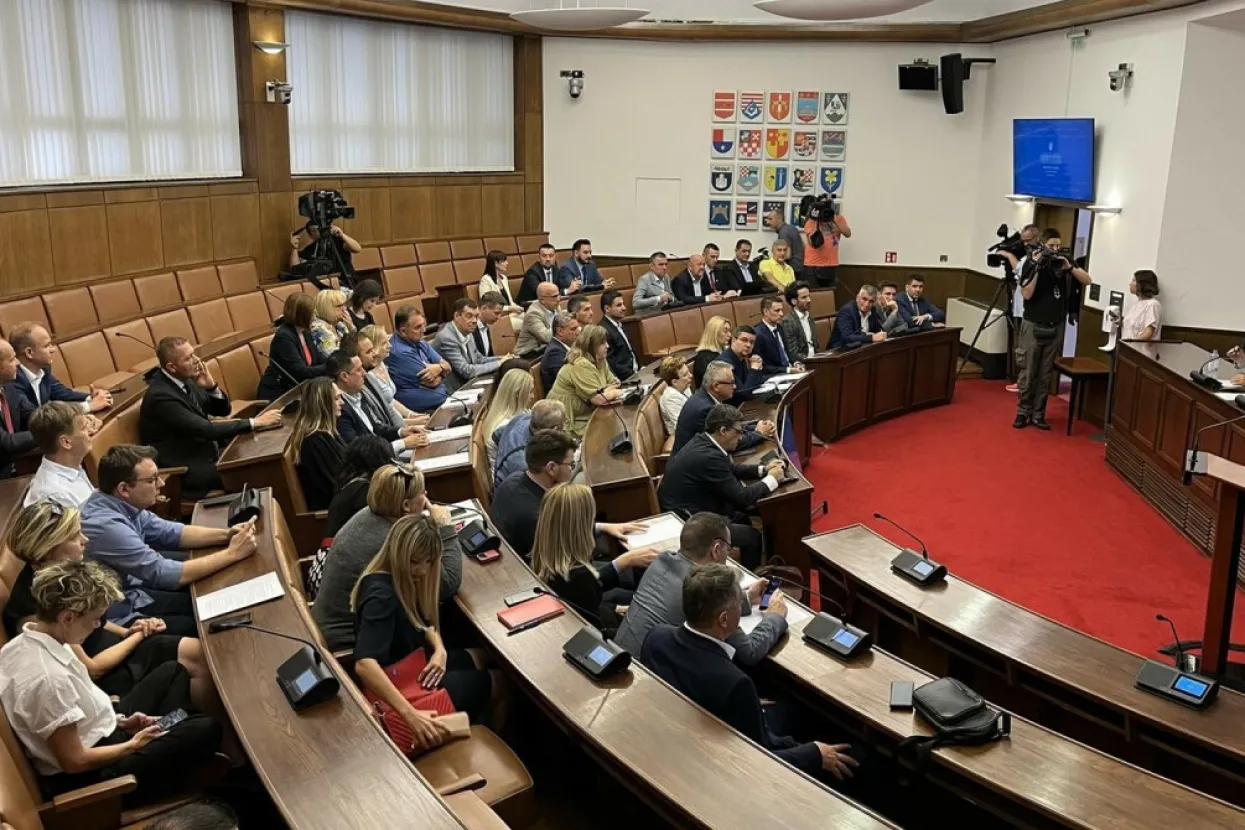 Sastanak oporbe u Hrvatskom saboru