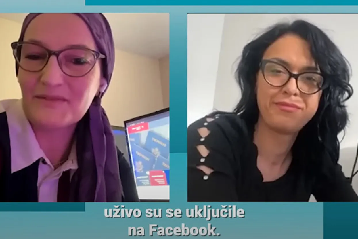 Ajša Ramić i Merjem Mirsada Veladžić