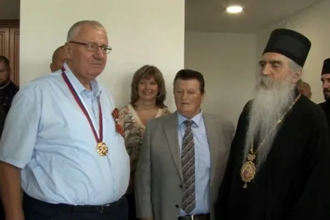 Srpska pravoslavna crkva odlikovala Vojislava &Scaron;e&scaron;elja