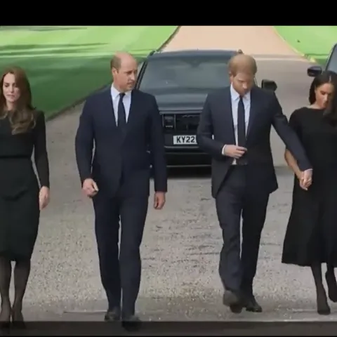 Kate, William, Harry i Meghan