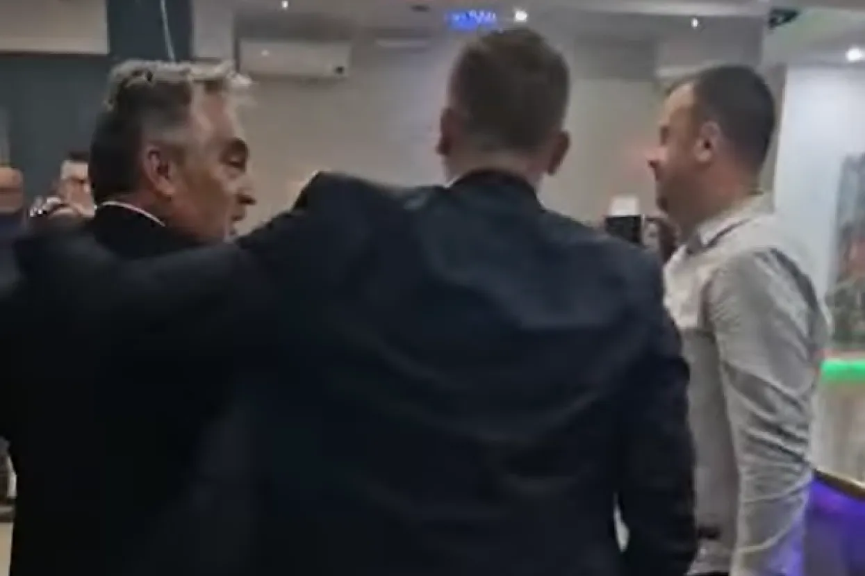 Kom&scaron;ić na svadbi u Goraždu