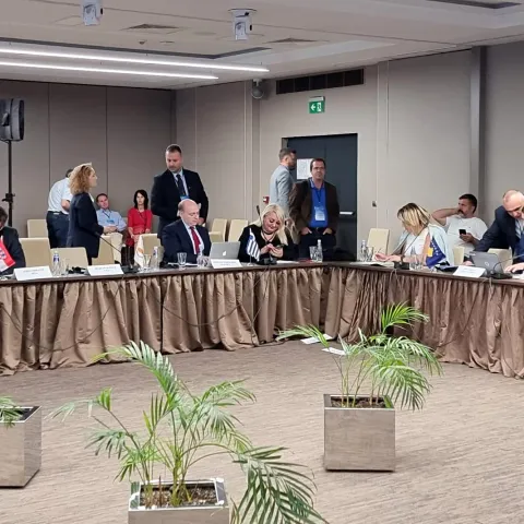 Burgas, 19.09.2022. - Udruga novinskih agencija Balkana i jugoistočne Europe (ABNA SE) službeno je osnovana u ponedjeljak u Burgasu u Bugarskoj, gotovo tri desetljeća nakon prvog neformalnog okupljanja. Na 30. Generalnoj skup&scaron;tini jednoglasno je usvojen statut udruge i izabrano novo vodstvo. Tome je prethodilo izbacivanje novinske agencije Republike Srpske SRNE iz udruge jer je usvojenim statutom predviđeno da svaka država može imati samo jedan glas, odnosno jednu agenciju članicu. Izaslanstva deset agencija, među kojima i Hinino, glasala su da iz Bosne i Hercegovine u ABNA SE uđe Federalna novinska agencija FENA, čiji se predstavnik suzdržao od glasovanja. Neprofitna profesionalna udruga novinskih agencija ABNA SE osnovana je 1995., no tek sada će biti službeno registrirana sa sjedi&scaron;tem u Sofiji. Udruga sada ima 11 članica.