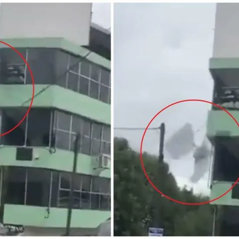 Zastra&scaron;ujuće snimke potresa u Meksiku: Zgrade se tresu i padaju komadi fasade