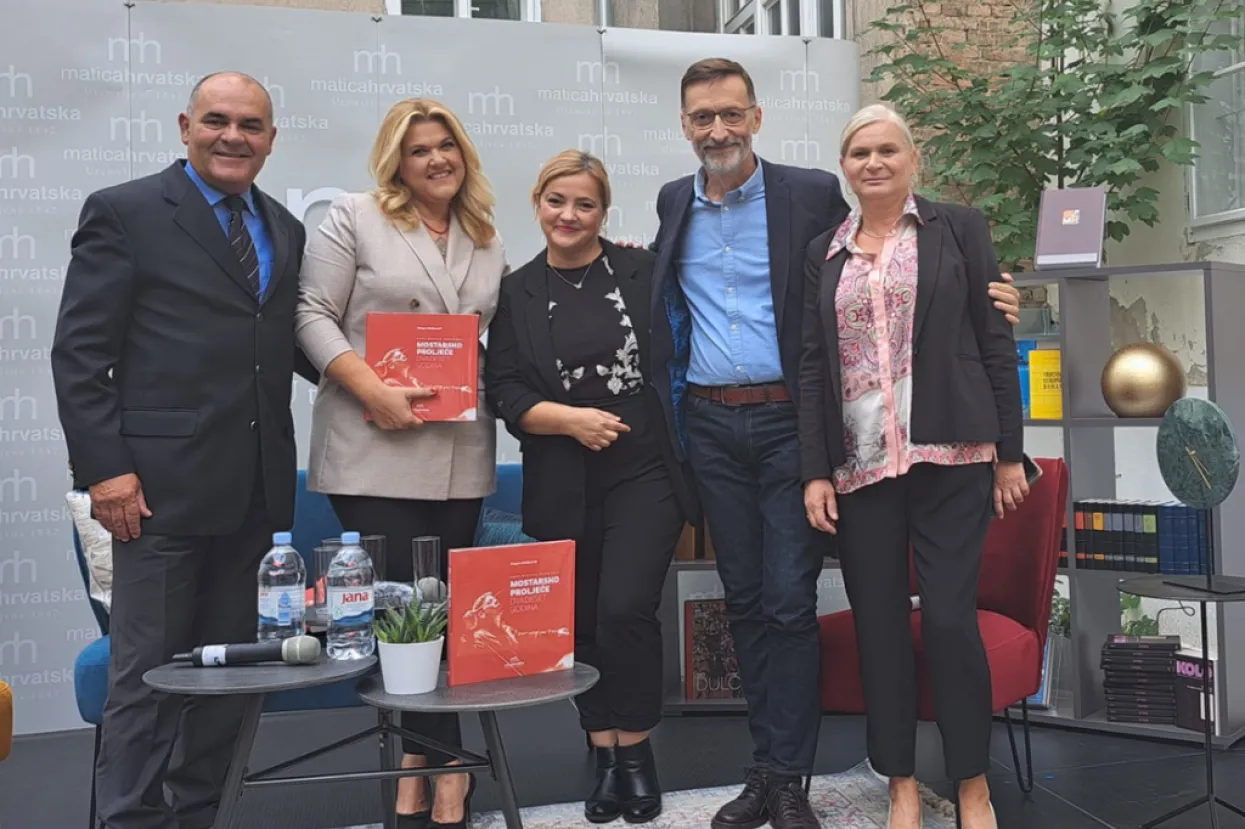 MH Mostar u Zagrebu predstavila monografiju o 20 godina 'Mostarskog proljeća'