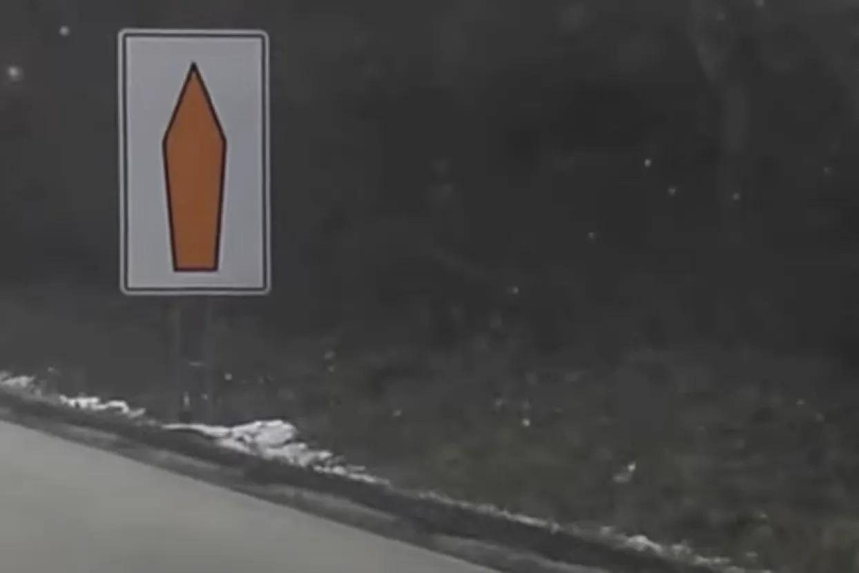 Prometni znak u Njemačkoj