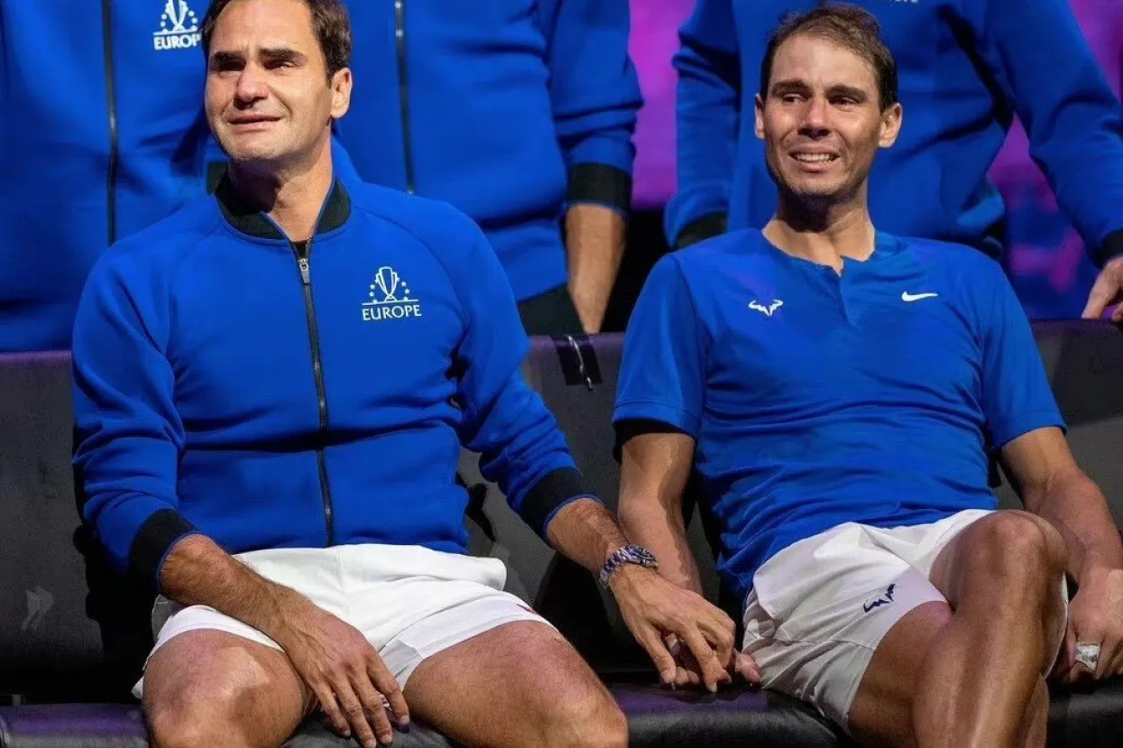 Federer i Nadal nisu prestajali plakati u opro&scaron;taju za pamćenje