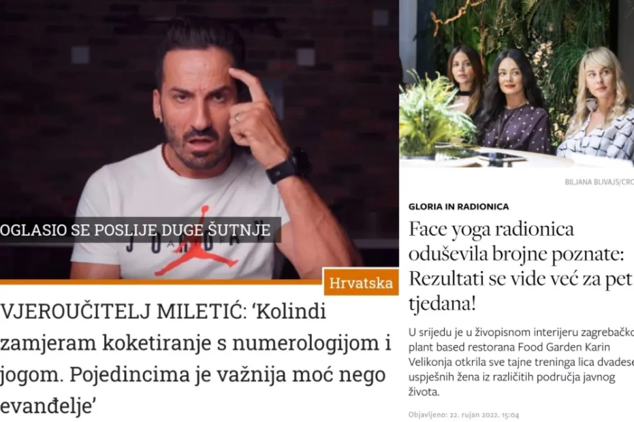 Miletićeva djevojka ide na 'face jogu'; političar zbog istoga ranije ocrnio Kolindu: 'To nije spojivo s kr&scaron;ćanskim naukom'