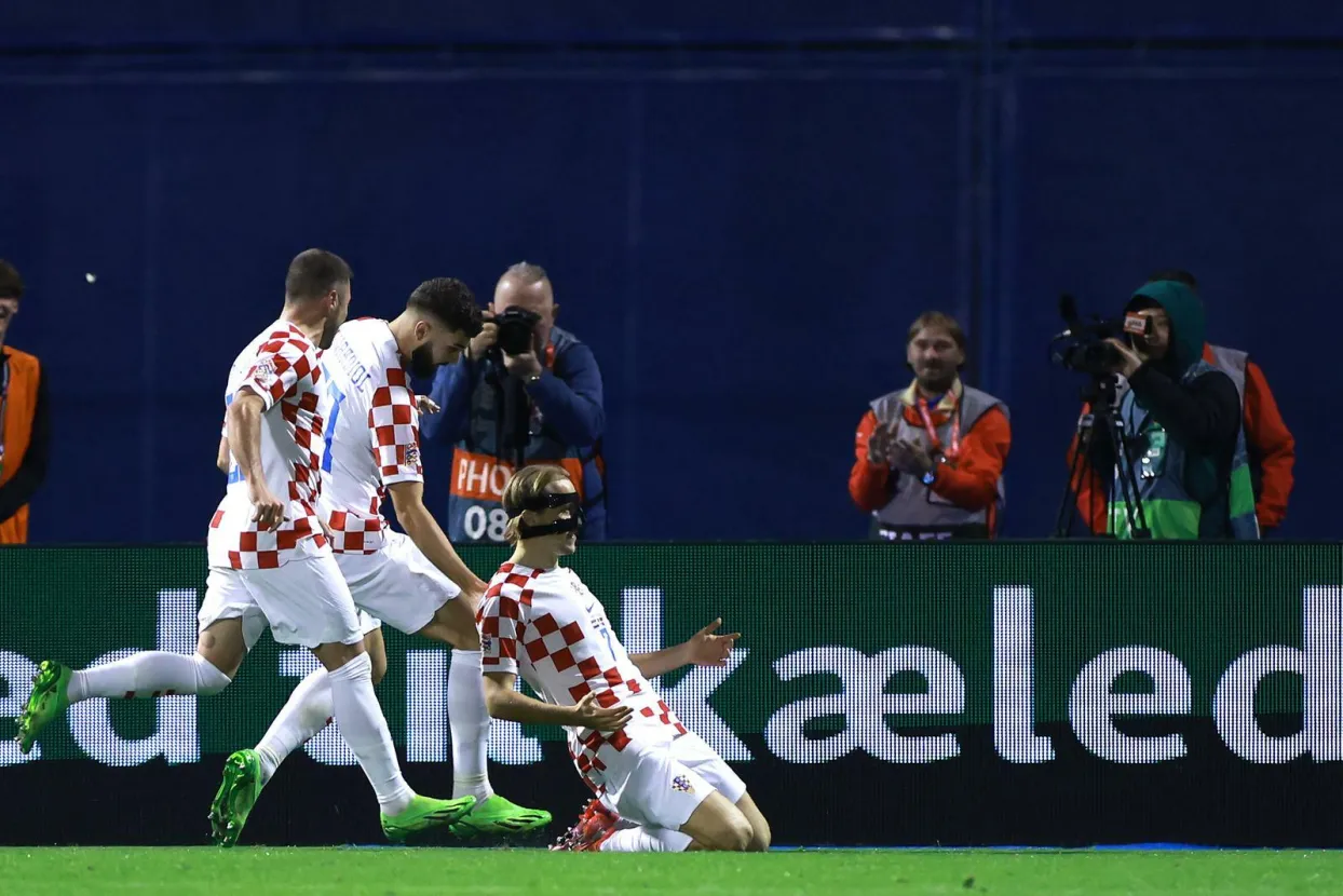 22.09.2022., stadion Maksimir, Zagreb - UEFA Liga Nacija, Liga A, skupina 1, 5. kolo, Hrvatska - Danska.