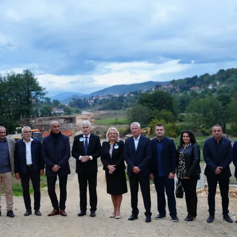 Posjet dužnosnika HDZ-a BiH i Hrvatskog narodnog sabora BiH Kiseljaku