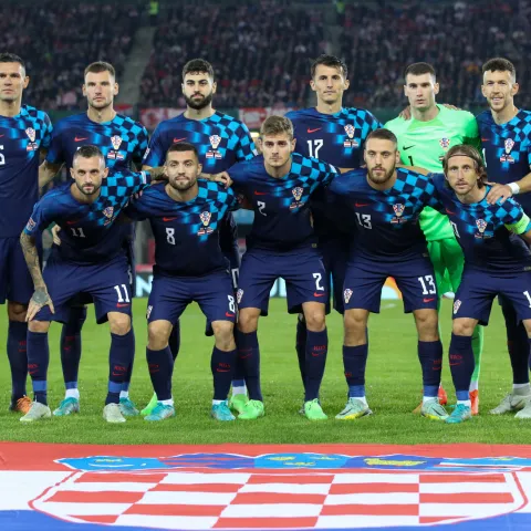 Beč, 25.09.2022 - Utakmica Lige nacija između reprezentacija Austrije i Hrvatske u Beču.