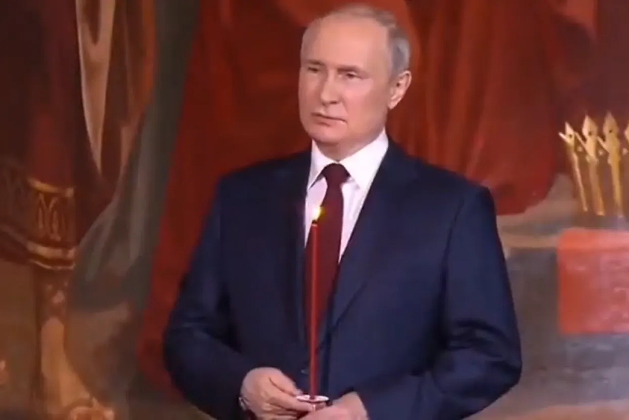 Putin na uskr&scaron;njoj misi