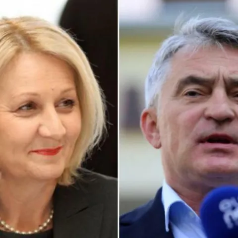 Borjana Kri&scaron;to i Željko Kom&scaron;ić