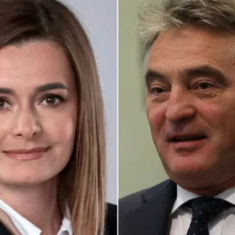 Edita Velić i Željko Komšić