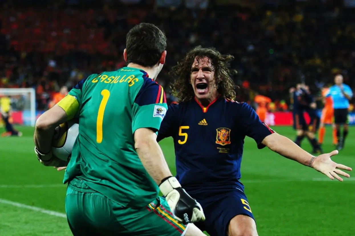 Iker Casillas i Carles Puyol