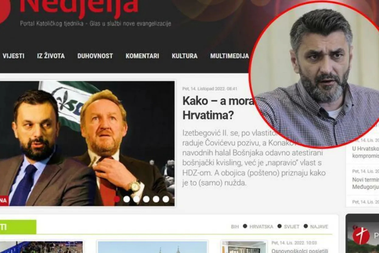 Naslovnica portala Katoličkog tjednika