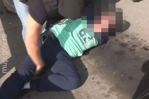 Privođenje krijumčara heroina