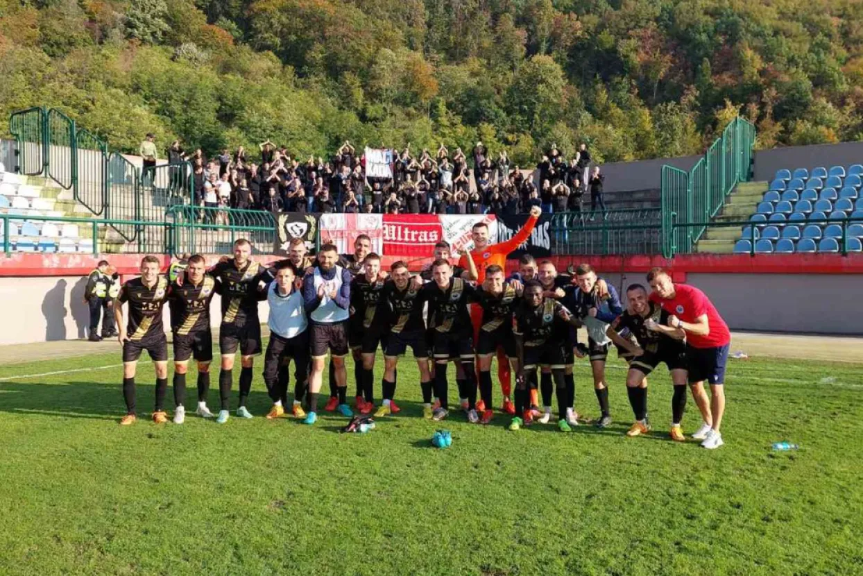 Igrači Zrinjskog s Ultrasima