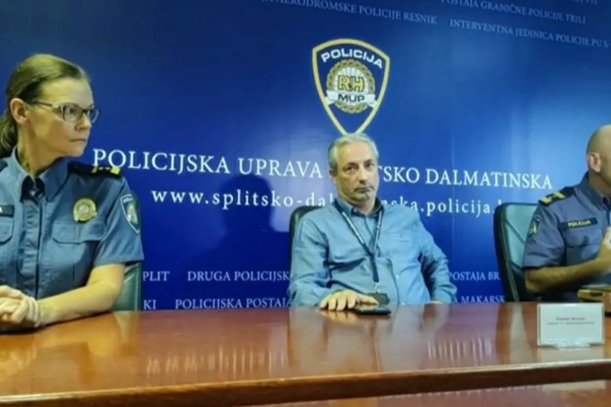 Policija je na konferenciji za medije govorila o događajima nakon utakmice