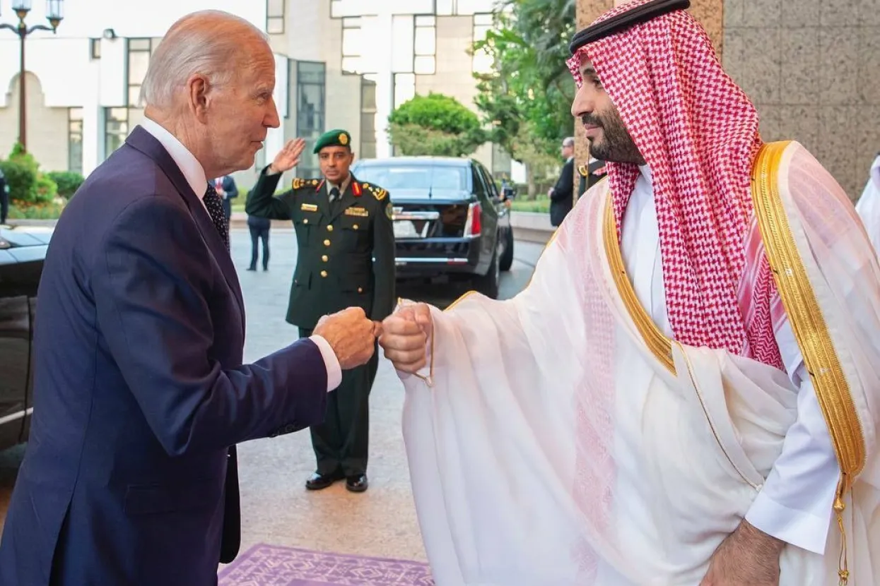 Biden i Bin Salman