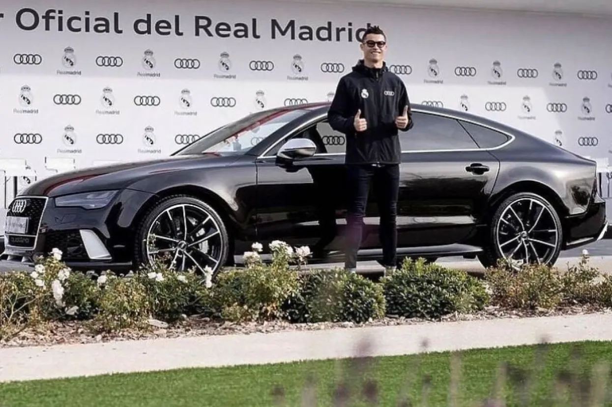 Ronaldo s Audijem RS7