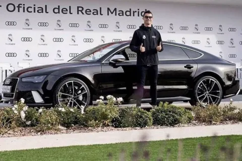 Ronaldo s Audijem RS7