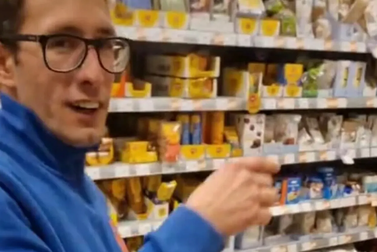 Scena iz njemačke trgovine