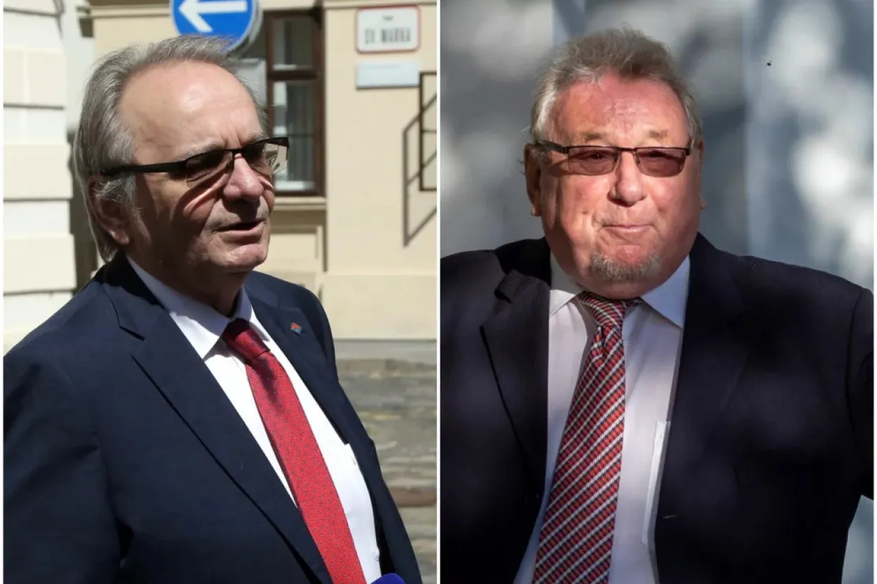 Branimir Glava&scaron; i Vladimir &Scaron;eks