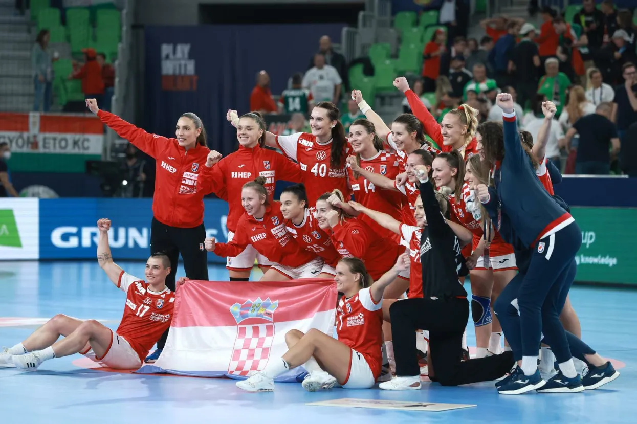 06.11.2022., Ljubljana, Slovenija - Arena Stozice, Europsko prvenstvo rukometasica, grupa A: Hrvatska - Madjarska. Photo: Sanjin Strukic/PIXSELL