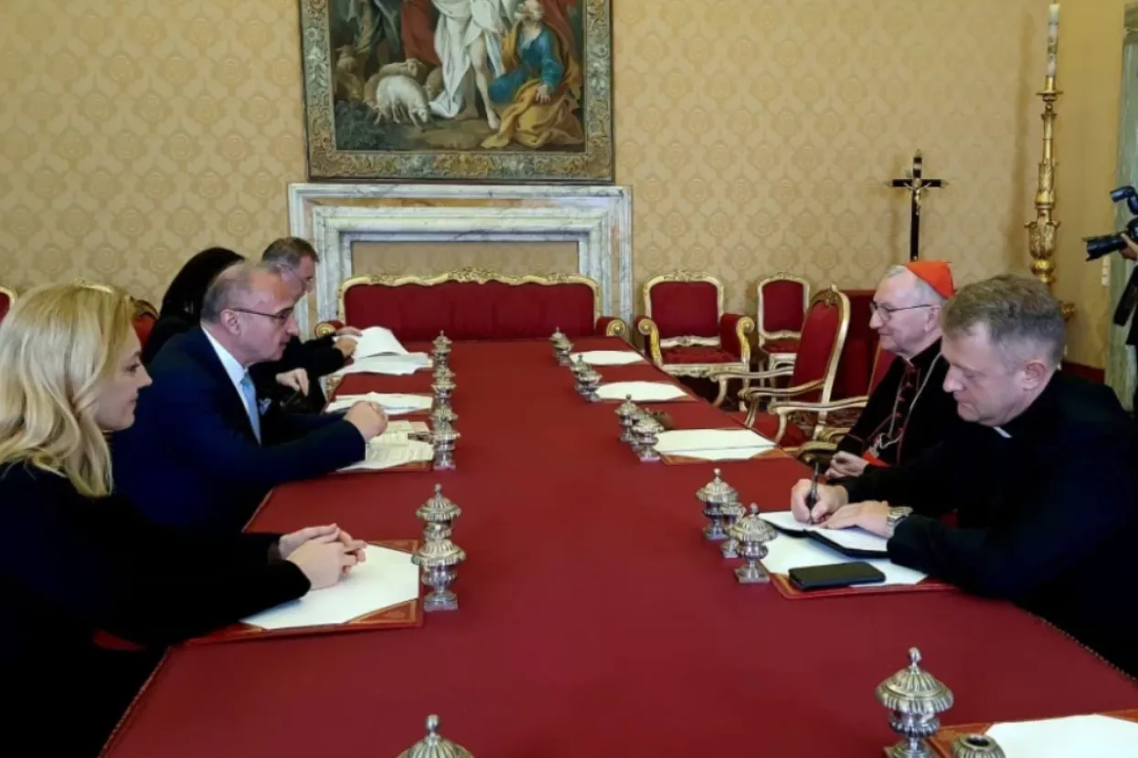 Grlić Radman u Vatikanu