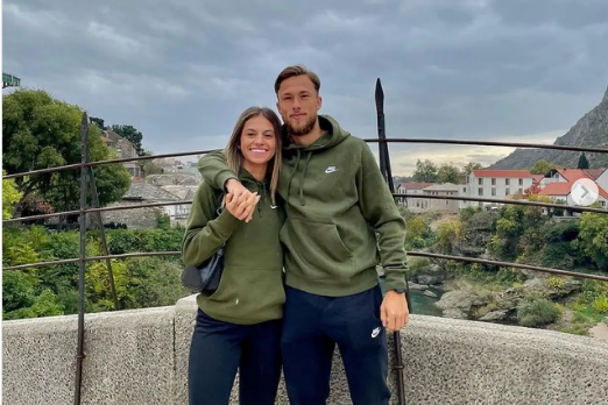 Ena &Scaron;abanagić i Andrej Đokanović