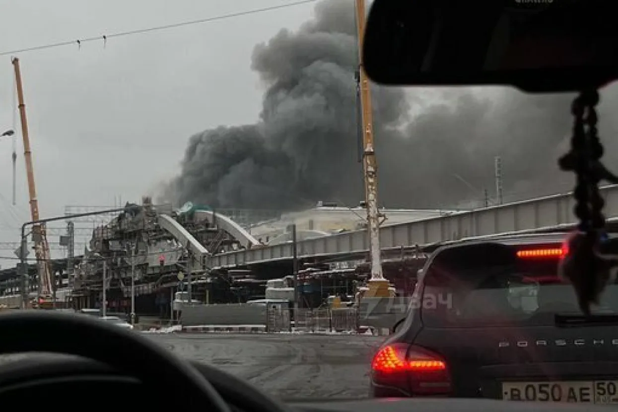 Velik požar u sredi&scaron;tu Moskve
