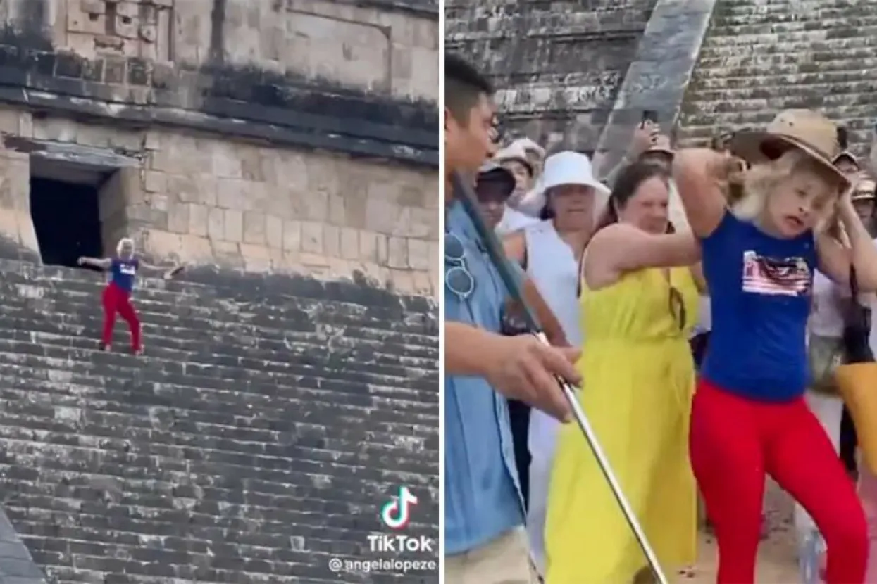 Prekr&scaron;ila propise u vezi posjeta drevnoj građevini, napala je bijesna gomila