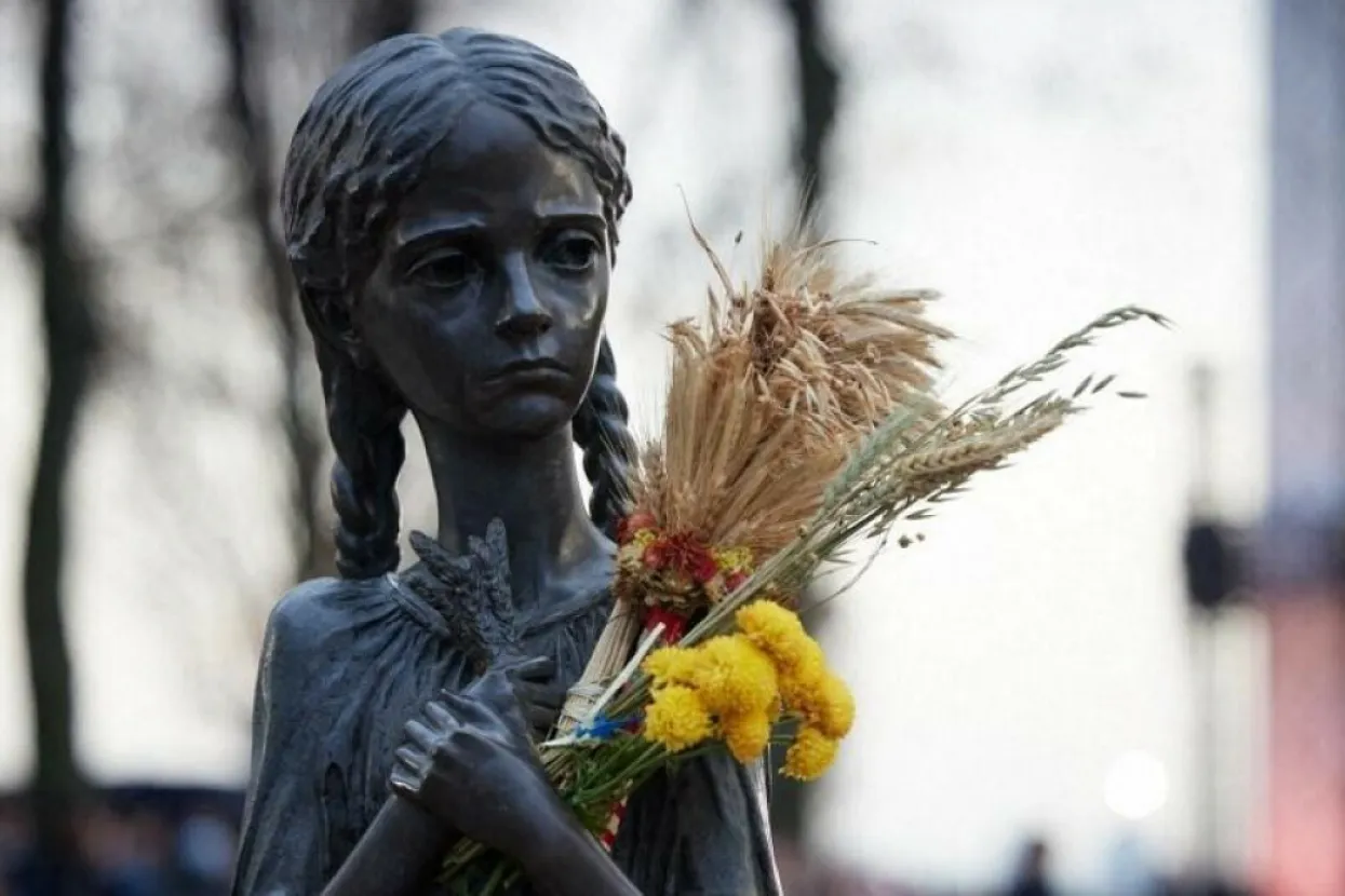 Spomenik Holodomoru u Kijevu u Ukrajini