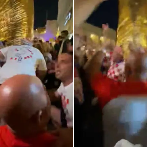 Hrvatski navijači u Dohi