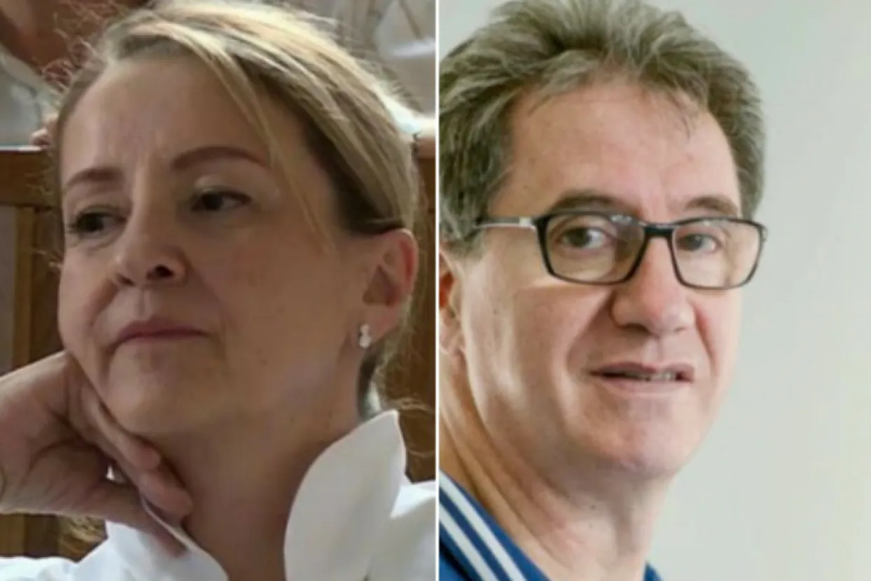 Sebija Izetbegović i Senad Sarić