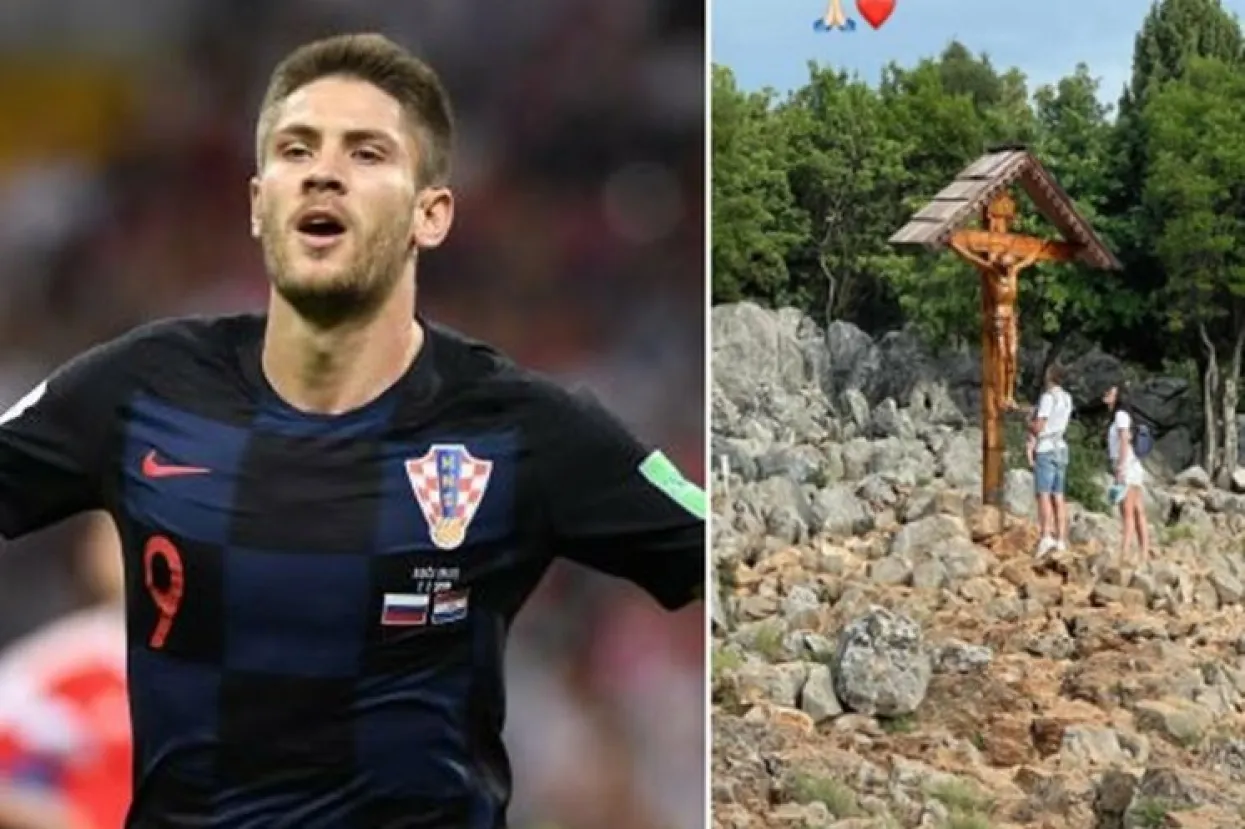 Nakon velike pobjede protiv Kanade Kramarić je na svom Instagramu objavio fotografiju iz Međugorja