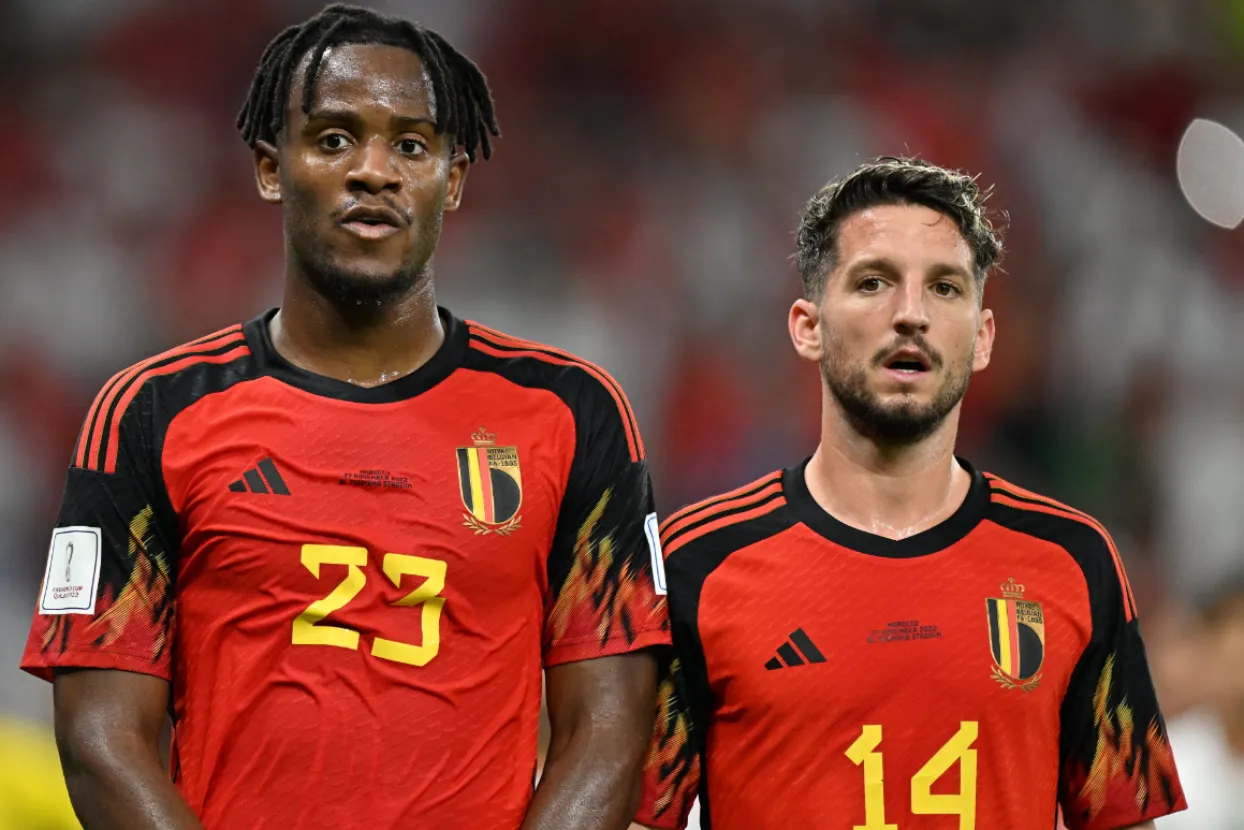 Michy Batshuayi i Dries Mertens