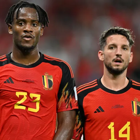 Michy Batshuayi i Dries Mertens