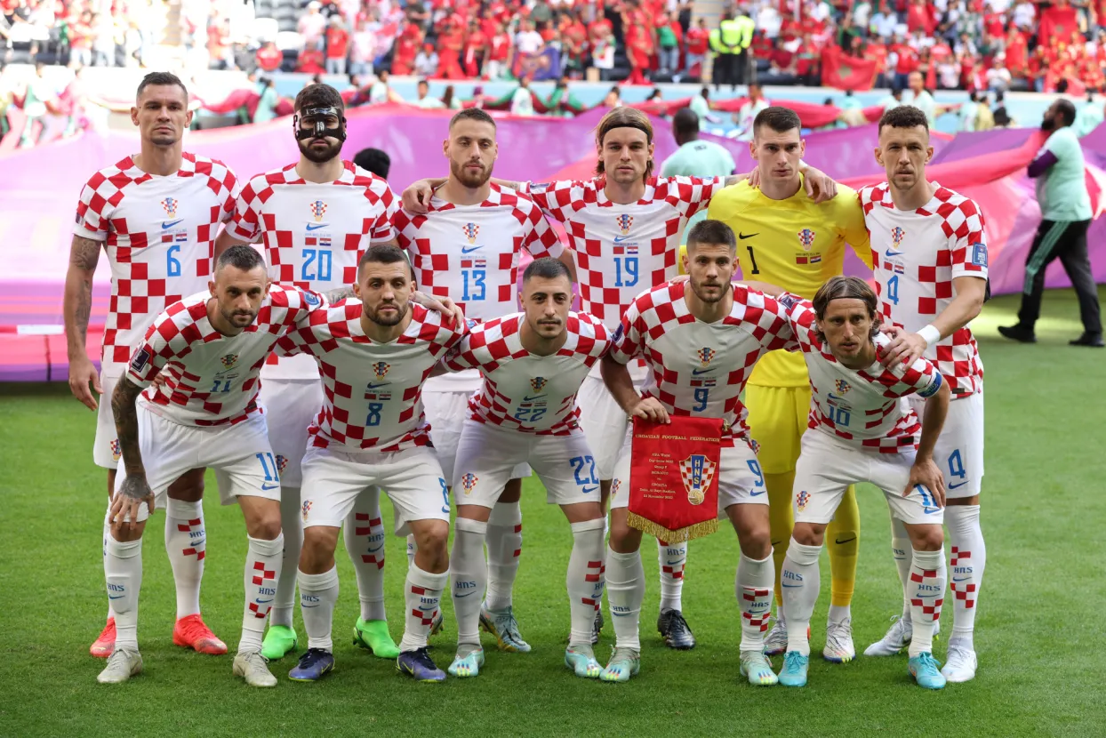 Doha, 23.11.2022.- Utakmica 1.kola F supine Svjetskog nogometnog prvenstva Katar 2022, Hrvatska - Maroko na stadionu Al. Bayt.