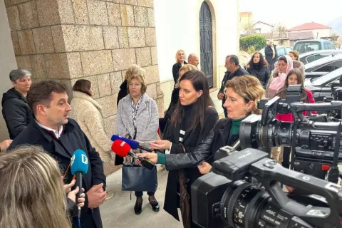 Kordić i Ko&scaron;arac posjetili Sabornu crkvu Svete Trojice u Mostaru