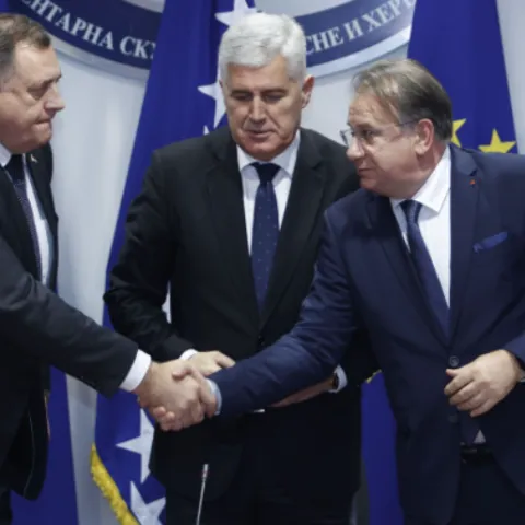 Dodik, Čović i Nik&scaron;ić